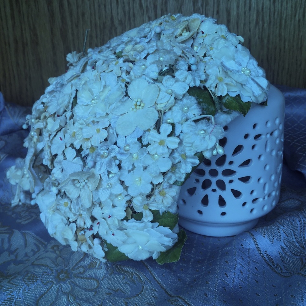 Vintage wedding hat